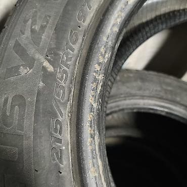 Шины 215 / 55 / R 16, Лето, Б/у, 1 шт, Легковые, Корея, Hankook — 4