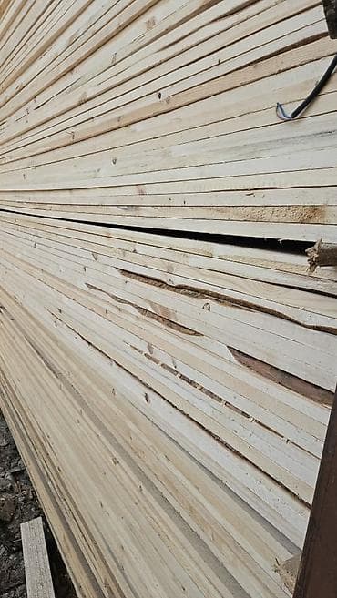 Рейки: Рейка строганая/обрезная из хвойных пород. Размер: 4 × 20 × 6 — 1