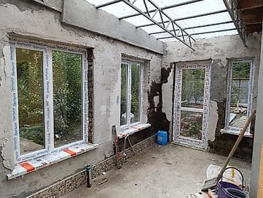 тепличная плёнка: Готовое металлопластиковое окно, Тип окна: Панорамные, Без рассрочки — 2