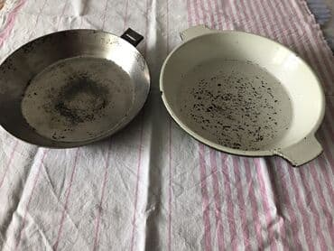кухонный набор бу: Карабалта Сковородки стальная-диаметр — 1