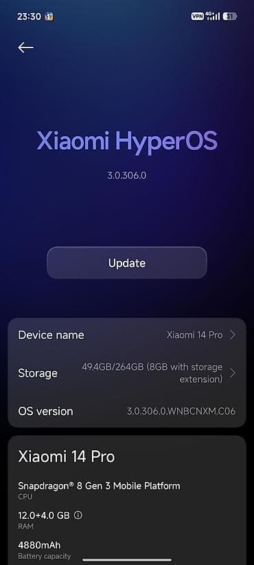 honor magic art 14: Xiaomi 14 Pro (зелёный) - Платформа: Snapdragon 8 Gen 3 Mobile — 1
