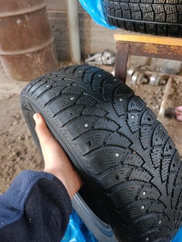 штампованые диски: Продаю в идеальном состоянии зимние шины почти новые.все одинакового — 8