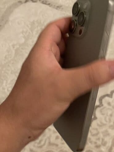 3ds max: IPhone 15 Pro Max, Б/у, 256 ГБ, Natural Titanium, Зарядное устройство, Защитное стекло, Чехол, 90 % — 4