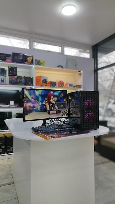 Компьютер, ядер - 4, ОЗУ 16 ГБ, Для работы, учебы, Б/у, Intel Core i3, NVIDIA GeForce GTX 1660 Ti, HDD + SSD