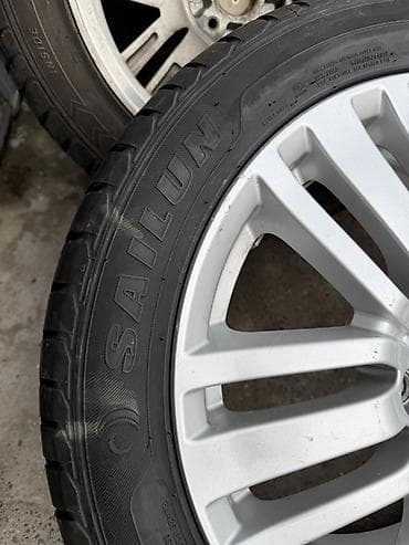 Транспорт: Колеса в сборе 215 / 50 / R 17, Лето, Б/у, Комплект, Легковые, Литые, отверстий - 5 — 7