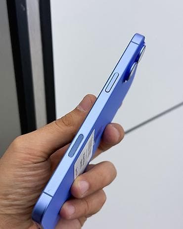 iphone hs: IPhone 16 Plus, Б/у, 128 ГБ, Синий, Защитное стекло, Чехол, В рассрочку, 91 % — 8