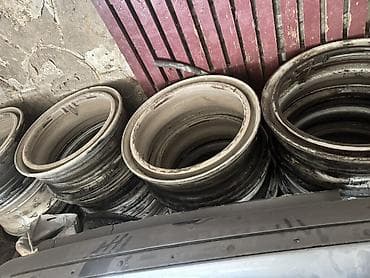 Диски: Железные Диски R 22,5 отверстий - 5, Б/у — 1