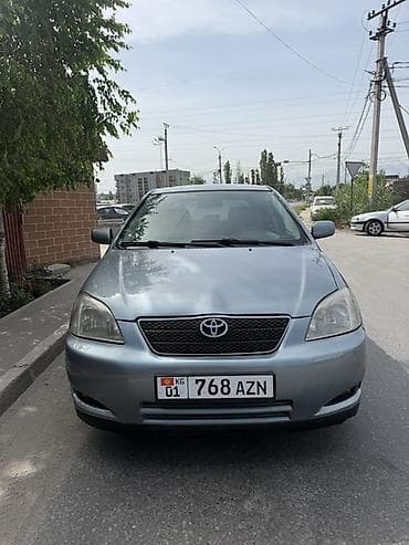 Toyota Corolla: 2003 г., 1.6 л, Механика, Бензин, Хэтчбэк at lalafo.kg Toyota Corolla: 2003 г., 1.6 л, Механика, Бензин, Хэтчбэк
