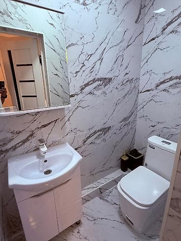 hostel osh: 2 комнаты, 75 м², Элитка, 3 этаж, Евроремонт — 7