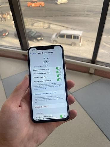 обмен на айфон 11 про: IPhone X, Б/у, 64 ГБ, Серебристый, Чехол, Коробка, 76 % — 4