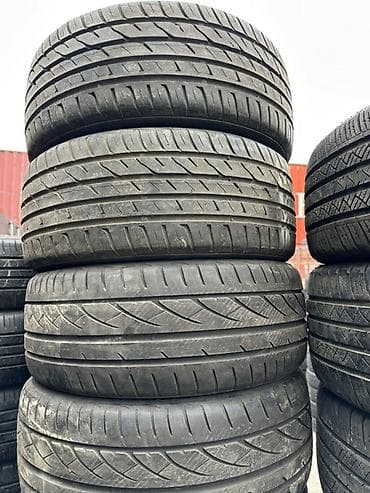 зимние шины 215 45 r17: Шины 215 / 45 / R 17, Лето, Б/у, Комплект, Легковые, Япония — 1
