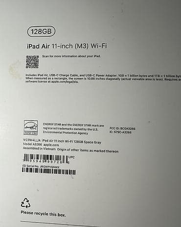 ipad 2019: Планшет, Apple, память 128 ГБ, 11" - 12", Wi-Fi, Новый, Классический цвет - Серый — 3