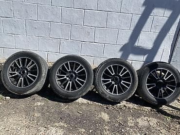 Колеса в сборе 225 / 55 / R 16, Лето, Б/у, Комплект, Легковые, Литые, отверстий - 5
