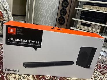 samsung 03: Саундбар JBL с сабвуфером - Комплект: длинный фронтальный саундбар и — 2