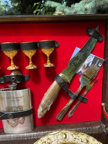 Дрова: Шашлычный люксовый набор в продаже и уже в Бишкеке! Кизлярские наборы — 7