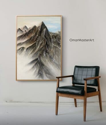 картина роза: Картина «Горный хребет» - Художник Автор: OmarMasterArt - Жанр — 1