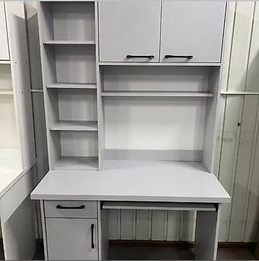 стол компьютер: Компьютерный стол, Новый, С полками — 4