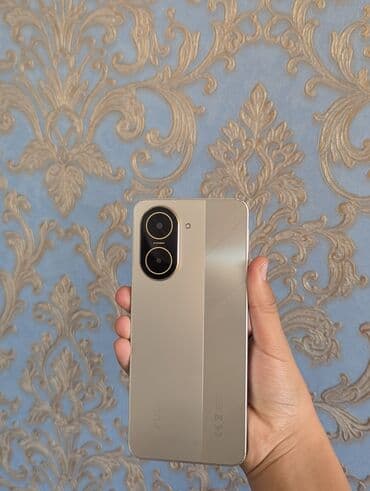 ТВ и видео: Poco C71, Б/у, 128 ГБ, цвет - Белый, 2 SIM — 1