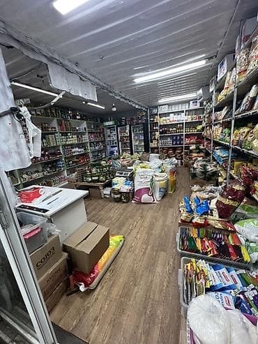 гараж сатылат: Продаётся продуктовый магазин, со складом, на рынке Дордой моторс — 3