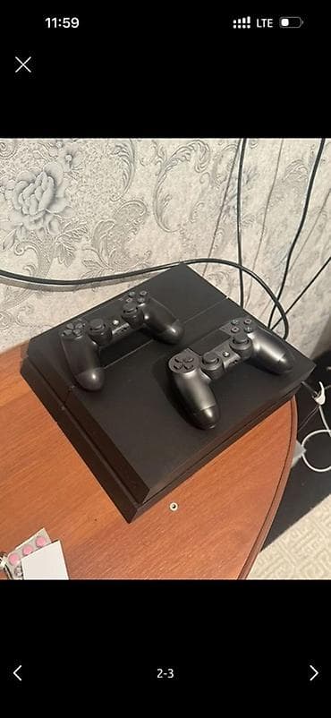 ps4 pro kg: Игровая консоль Sony PlayStation 4 (толстая версия) с двумя — 2