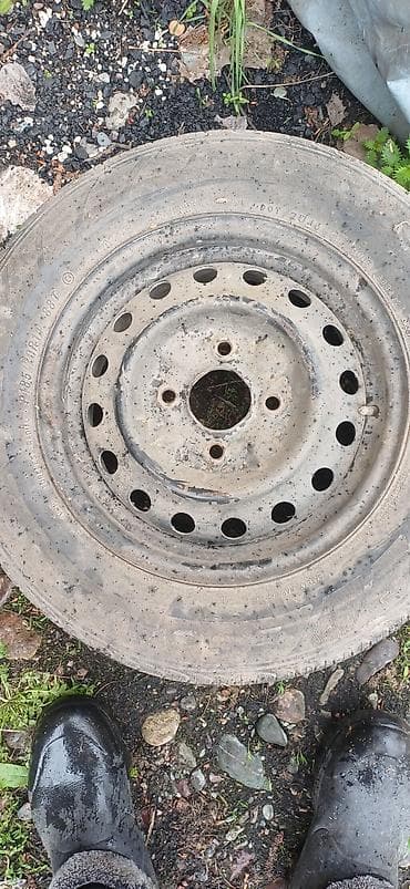 диски шины: Колеса в сборе 185 / 70 / R 14, Всесезонная, Железные, отверстий - 5 — 2