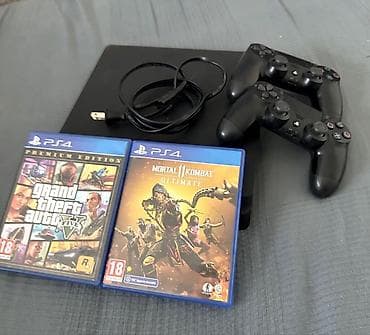 PS5 (Sony PlayStation 5): Игровая консоль Sony PlayStation 4 Slim (PS4 Slim) Характеристики и — 1