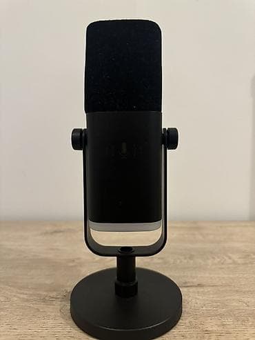 микрофон для компьютера: Конденсаторный USB‑микрофон для стриминга, подкастов и видеосвязи. - — 1