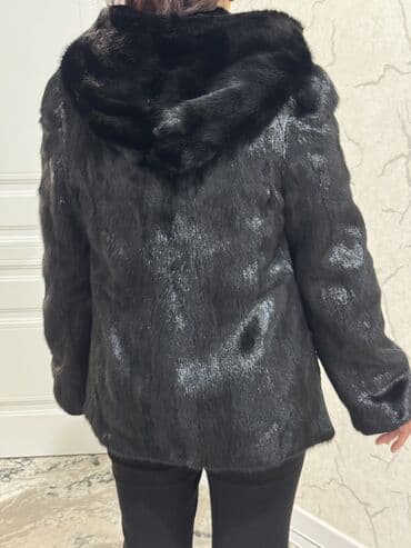 Айымдардын кийими: Продаю Шуба из натурального меха норки, цвет — черный. - Прямой — 7