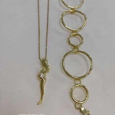 свадебное платья для беременных: Очень красивый Колье " Беременная Женщина" Италия Эксклюзив Серебро — 3