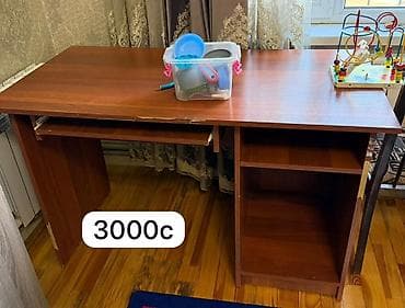 Спальные гарнитуры: Спальный гарнитур, Двуспальная кровать, ДСП, цвет - Коричневый — 4