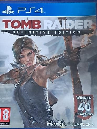 Видео оюндар жана приставкалар: Tomb Raider: Definitive Edition — диск для PlayStation 4. - — 1