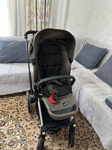 Коляски: Коляска, Cybex, цвет - Коричневый, Б/у, Самовывоз — 4