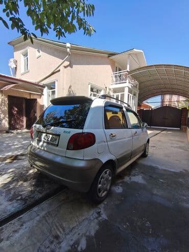 бишкек арзан машина: Daewoo Matiz: 2005 г., 0.8 л, Автомат, Бензин, Хэтчбэк — 5