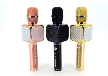 наушники p9: Беспроводной караоке микрофон - колонка! 2 в 1 Отличный подарок для — 4