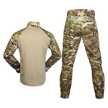 авиационная форма: Тактический костюм в камуфляже (Multicam): куртка/рубашка и брюки — 3