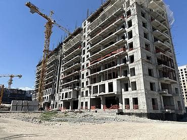 по низу рынка: 1 комната, 43 м², Асанбай мкр Элитка, 16 этаж, ПСО (под самоотделку) — 5