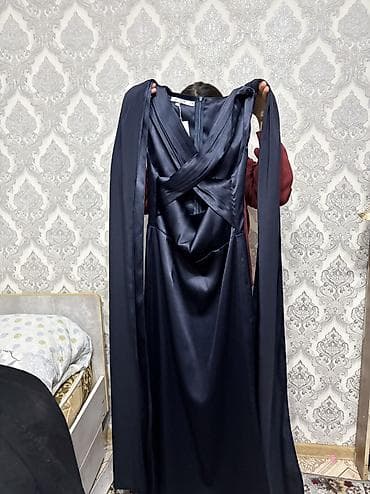 платье индия: Вечернее платье, Длинная модель, Без рукавов, M — 2