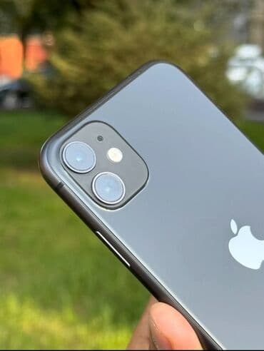 телефон по дешевле: IPhone 11, 128 ГБ, Черный, 84 % — 1