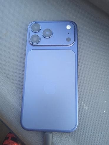 iphone 12: IPhone 17 Pro Max, Новый, 1 ТБ, Синий, Кабель, 100 % — 1