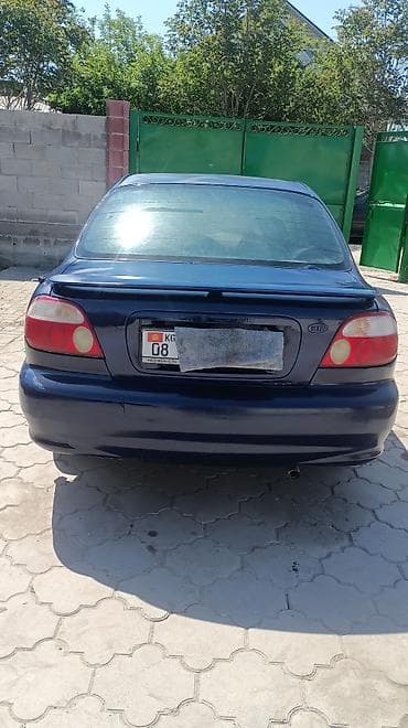баа: Kia Sephia: 1997 г., 1.6 л, Кол менен иштөөчү, Бензин, Седан — 3