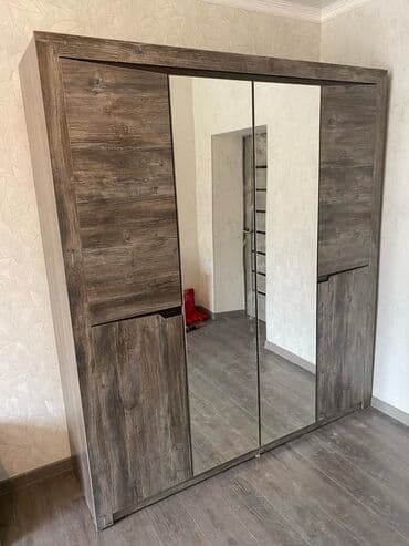 спальный гарнитур соренто: Уктоочу бөлмө гарнитуру, Жаңы, Шкаф, Комод, Трюмо, ДСП, Акылуу жеткирүү, Акысыз жеткирүү — 3