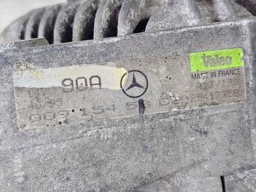генератор 211: Генератор Mercedes-Benz 1995 г., Б/у, Оригинал, Германия — 2