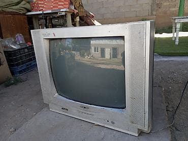 телевизор ч б: Телевизор кинескопный (CRT) Peony - Диагональ экрана ~29–32" (широкий — 3