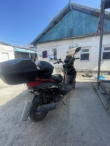 один штук: Представляем скутер Dong Fang One Two, выполненный в черном цвете с — 3