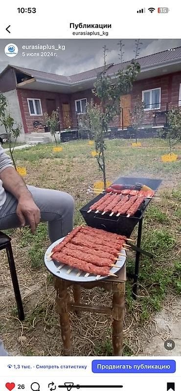 Срочно продаем Гостевой дом в селе Кара ой(Долинка )на против — 1