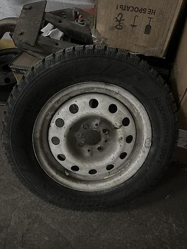 wl t: Колеса в сборе 185 / 65 / R 14, Зимняя шипованная, 1 шт, Легковые, Железные — 2