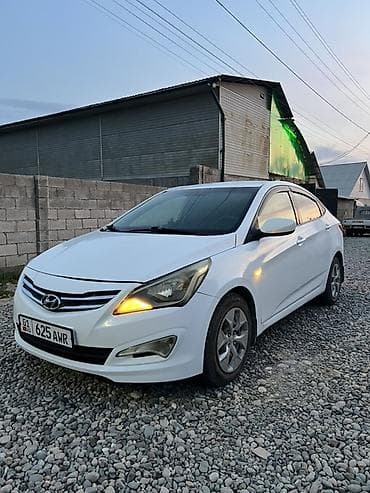 r17 215 55: Hyundai Accent: 2016 г., 1.6 л, Автомат, Бензин, Седан — 1
