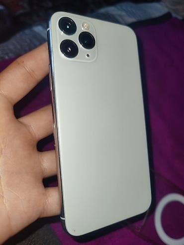 Уюлдук телефондор жана аксессуарлар: IPhone 11 Pro, Колдонулган, 512 ГБ, Күмүш, Каптама, 78 % — 4