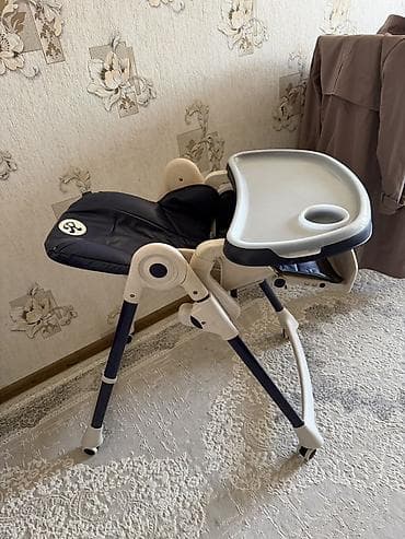 chicco echo: Стульчик для кормления, Другой бренд, Пластик, Другой вид, цвет - Синий — 3