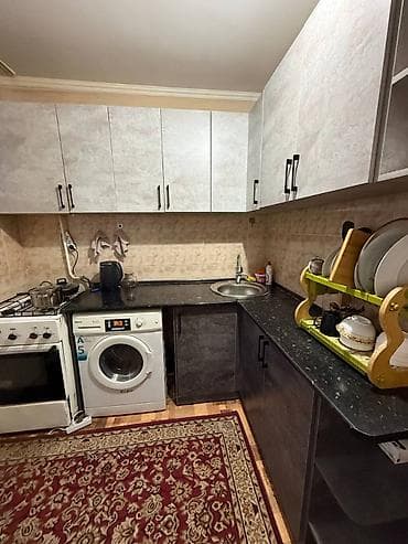 Квартиры: 2 комнаты, 44 м², Кок-Жар мкр 104 серия, 4 этаж, Дизайнерский ремонт — 6